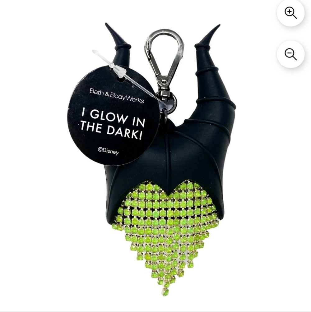 Disney Villains Collection Maleficent Bling Glow-in-the-Dark Pocketbac Holder